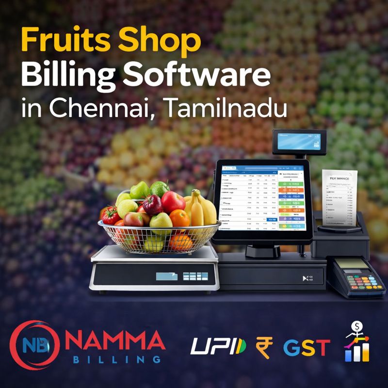 Fruits Shop Billing Software in Chennai,Tamilnadu